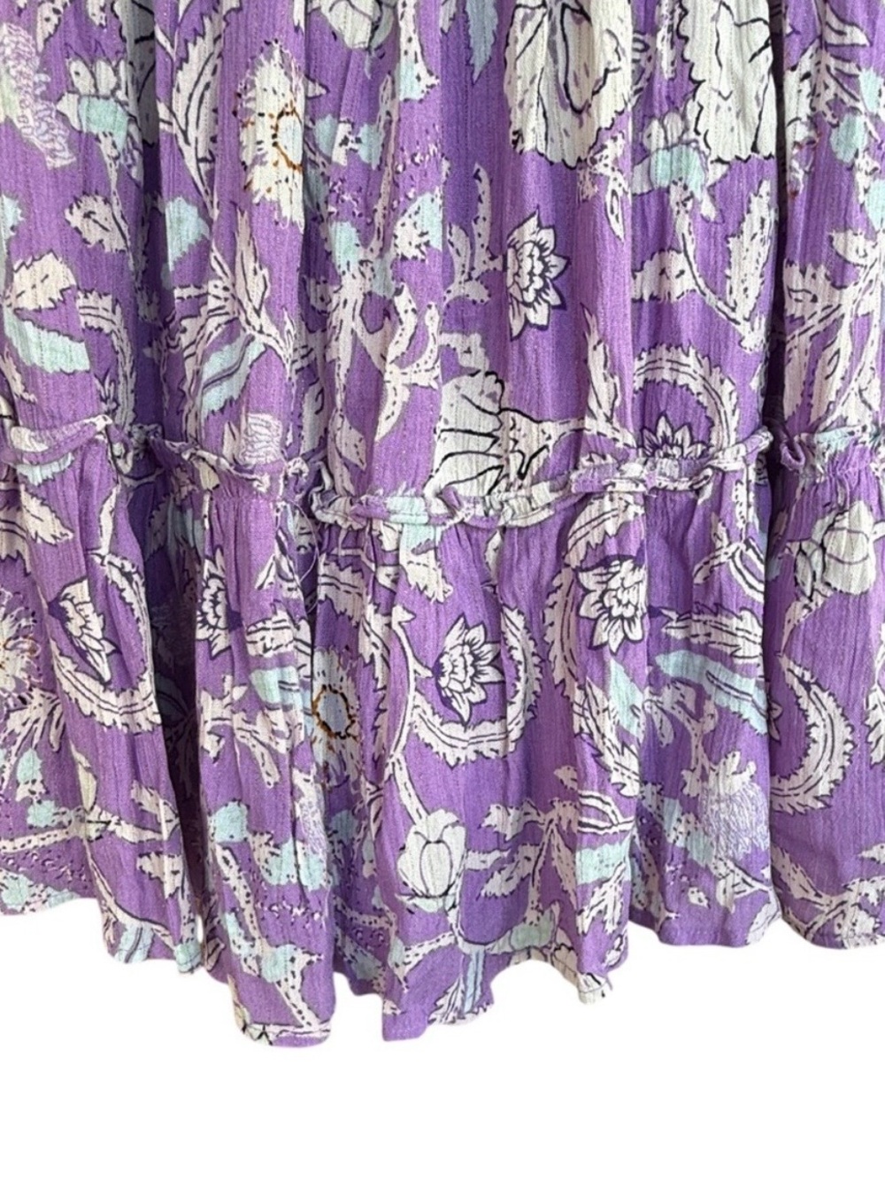 Lavender Floral Dress - Picture 5 of 12